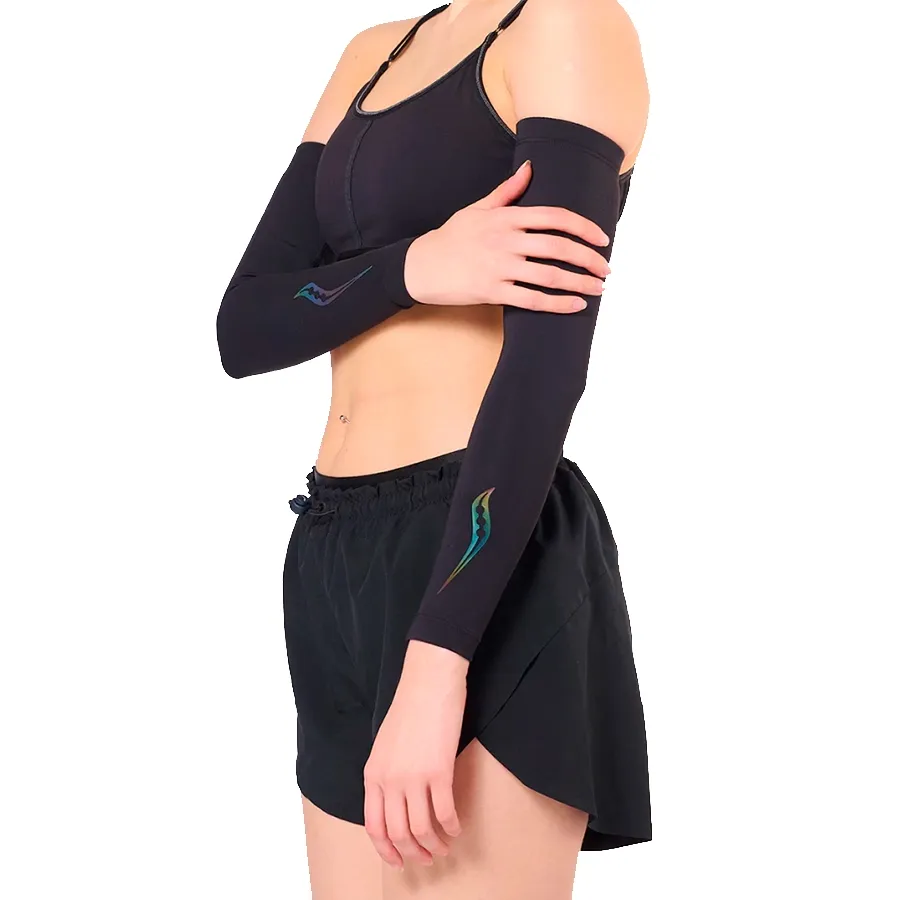 Imagen 4 de 5 de Mangas Saucony Fortify Arm Sleeves-NEGRO