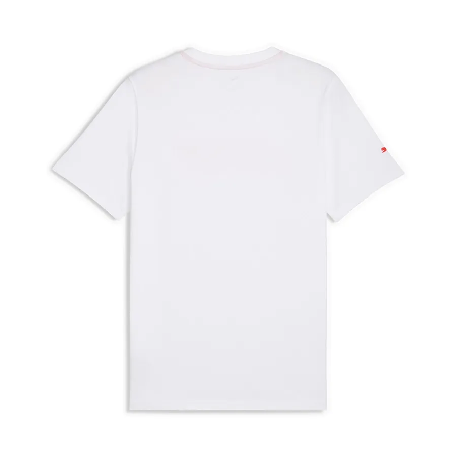 Imagen 2 de 3 de Remera Puma F1 Essentials logo-BLANCO/ROJO