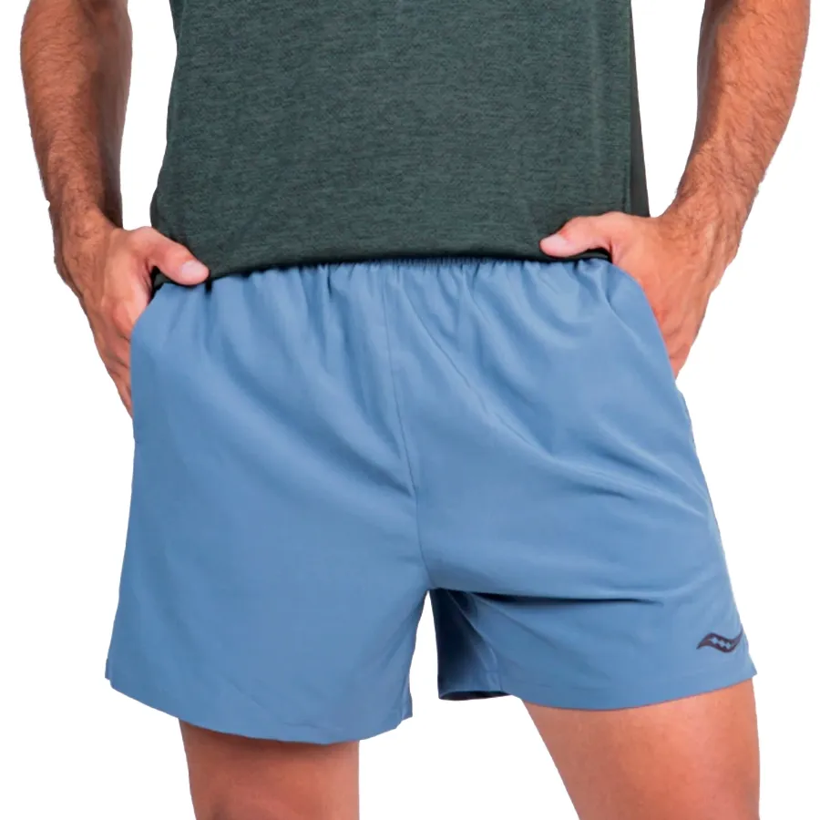 Imagen 0 de 4 de Shorts Saucony Outpace 6"-CELESTE