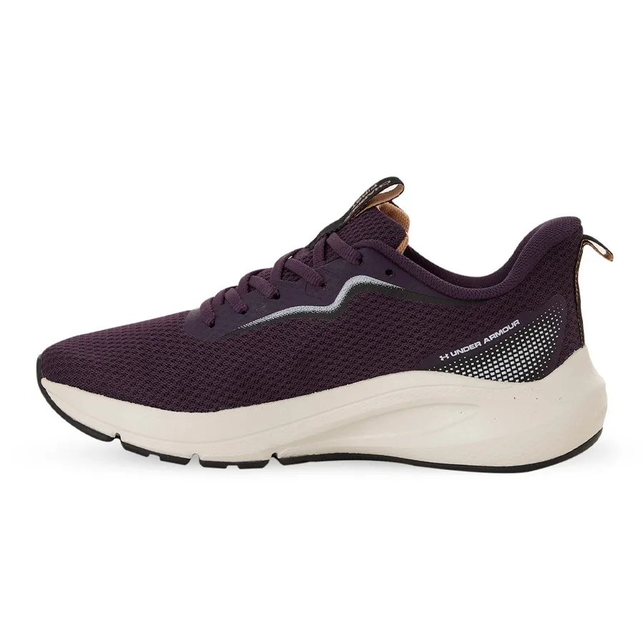 Imagen 1 de 5 de Zapatillas Under Armour Charged First Lam-VIOLETA/BLANCO