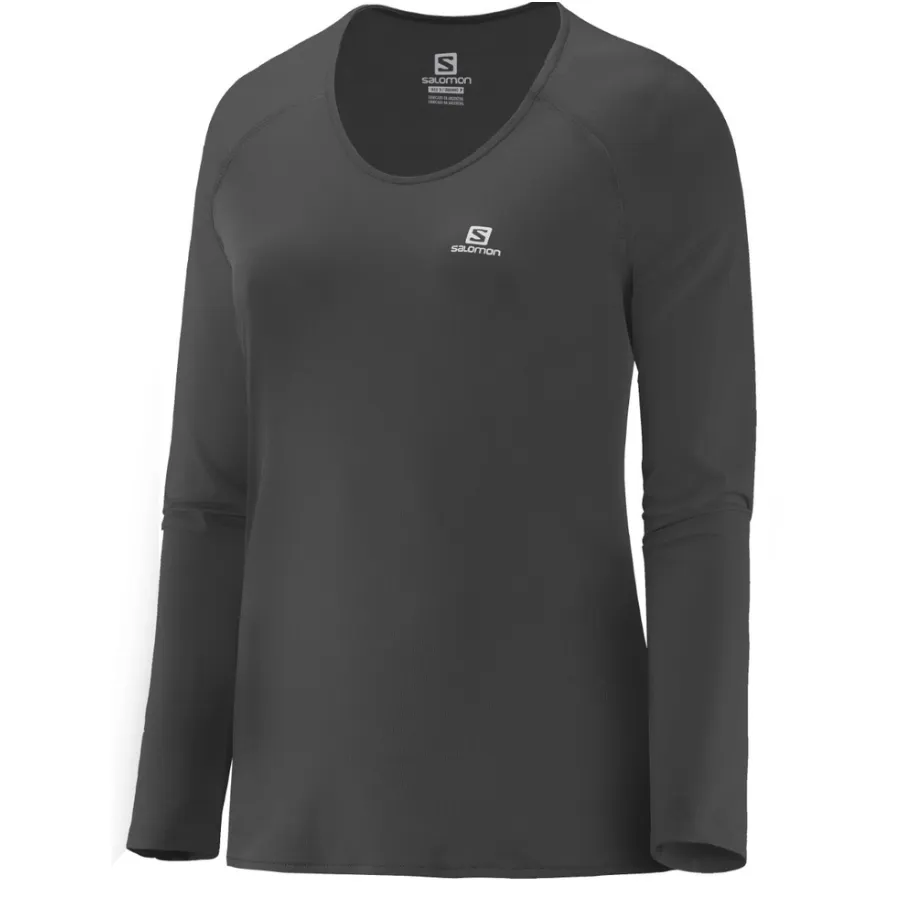 Imagen 0 de 1 de Remera Salomon Termica Manga Larga Hybrid W-NEGRO