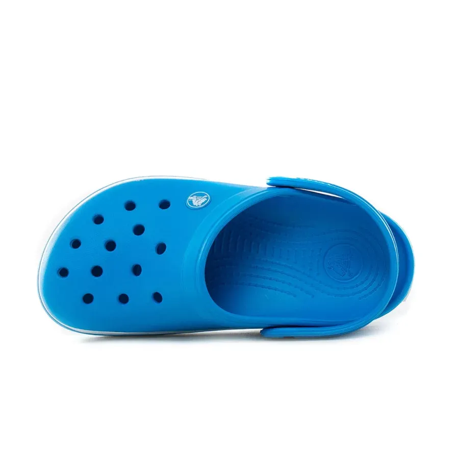 Imagen 3 de 4 de Ojotas Crocs Crocband-CELESTE/BLANCO