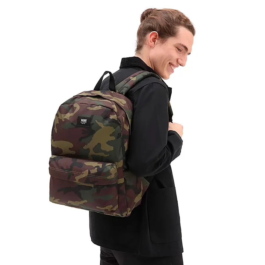 Imagen 3 de 4 de Mochila Vans Old Skool IIII-CAMUFLADO