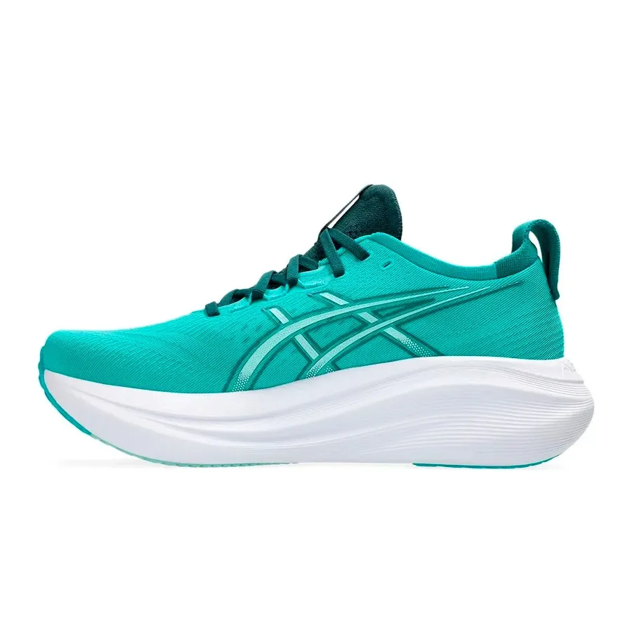 Imagen 1 de 7 de Zapatillas Asics Gel Nimbus 27-VERDE AGUA/PETROLEO