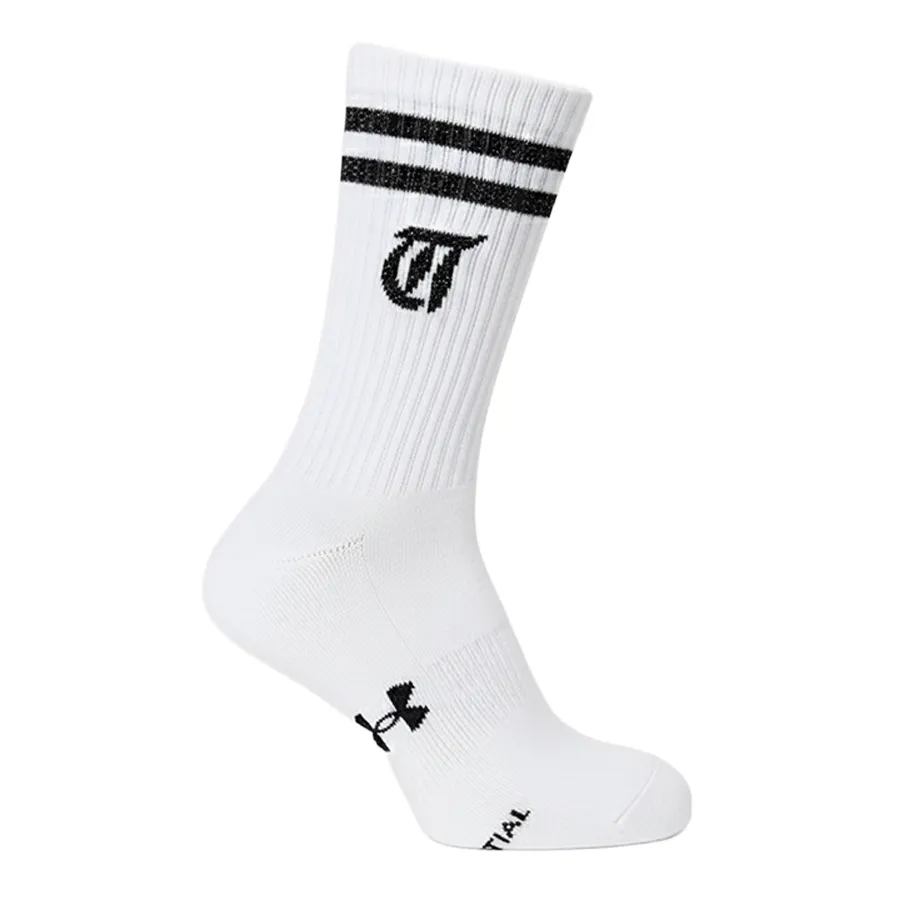 Imagen 0 de 2 de Medias Under Armour Scrunch Crew Tini-BLANCO