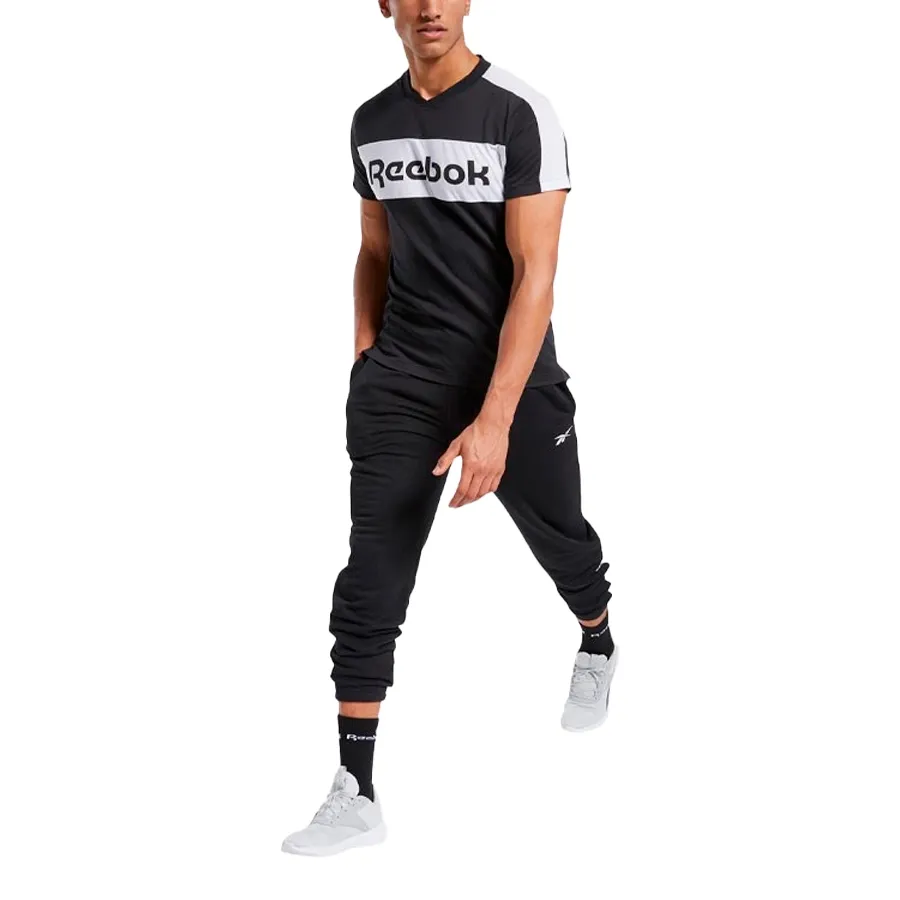 Imagen 1 de 6 de Remera Reebok Graphic-NEGRO/BLANCO