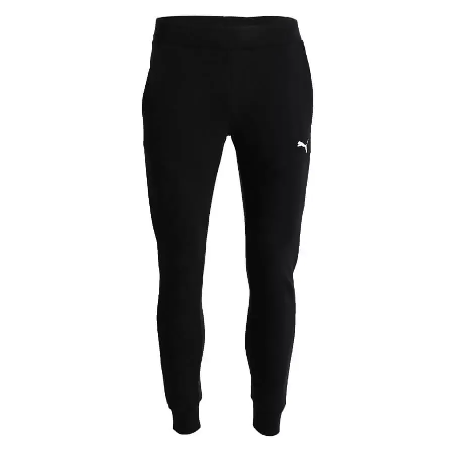 Imagen 3 de 4 de Pantalón Puma Ess Sweat Slim Tr Cl-NEGRO/BLANCO