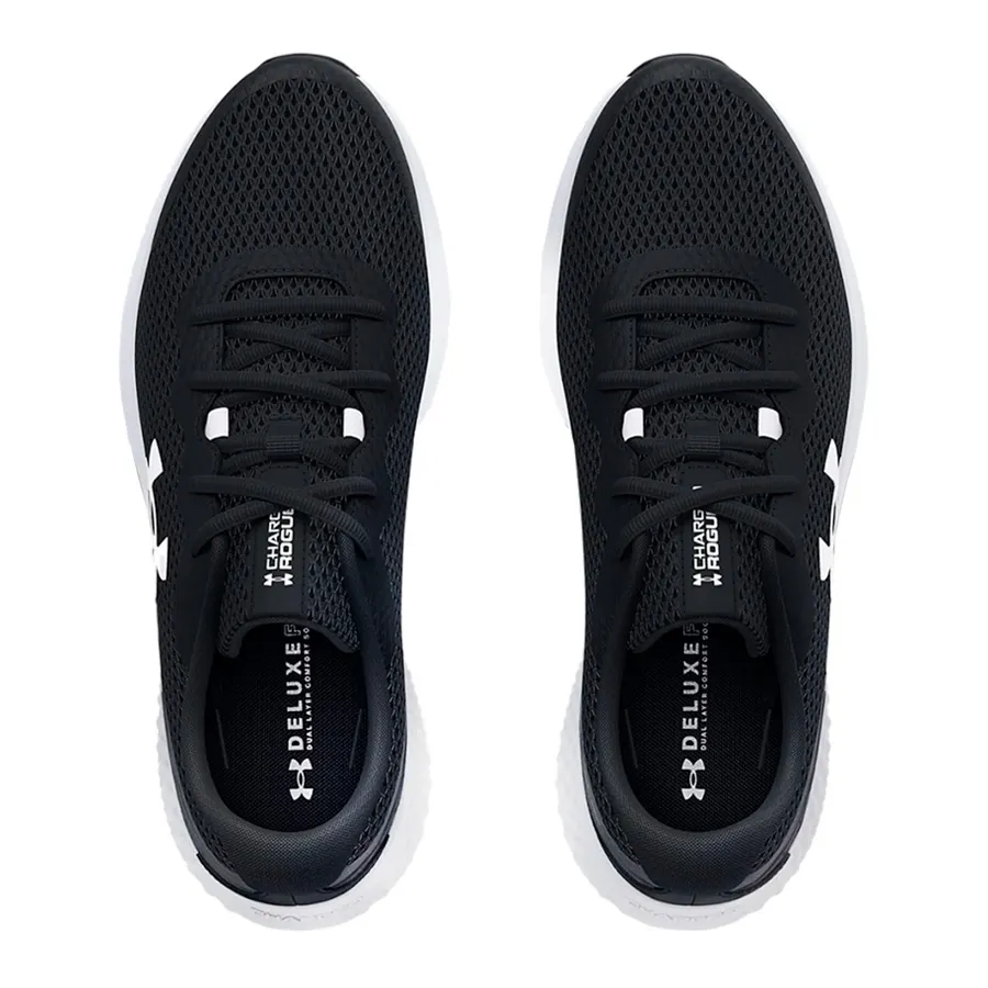 Imagen 2 de 4 de Zapatillas Under Armour Charged Rogue 3-NEGRO/BLANCO