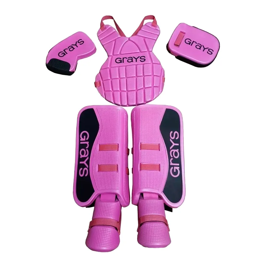 Imagen 0 de 2 de Conjunto Arquero Grays Goalie Set G90 Junior-ROSA/NEGRO