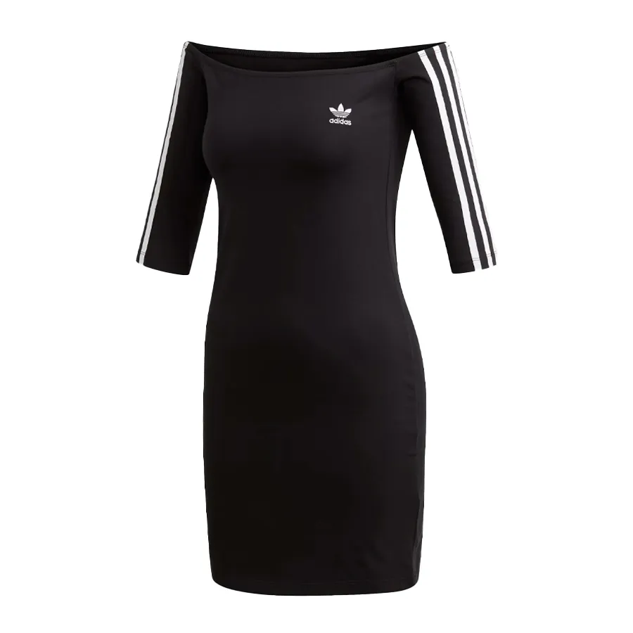 Imagen 0 de 2 de Vestido adidas originals Shoulder Dress-NEGRO