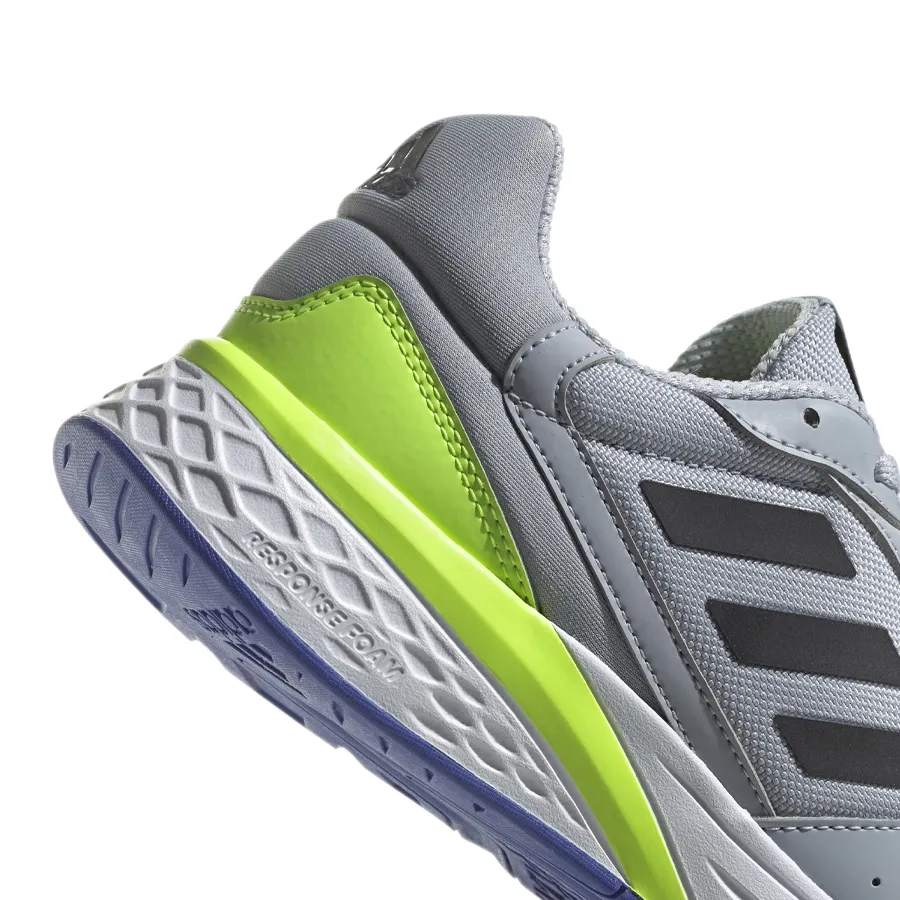 Imagen 5 de 6 de Zapatillas adidas Response Run-GRIS/NEGRO/VERDE FLUOR