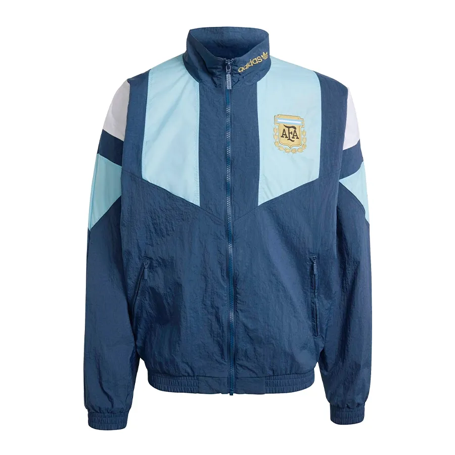 Imagen 2 de 5 de Campera adidas originals Argentina Equipment-AZUL/CELESTE/BLANCO/DORADO