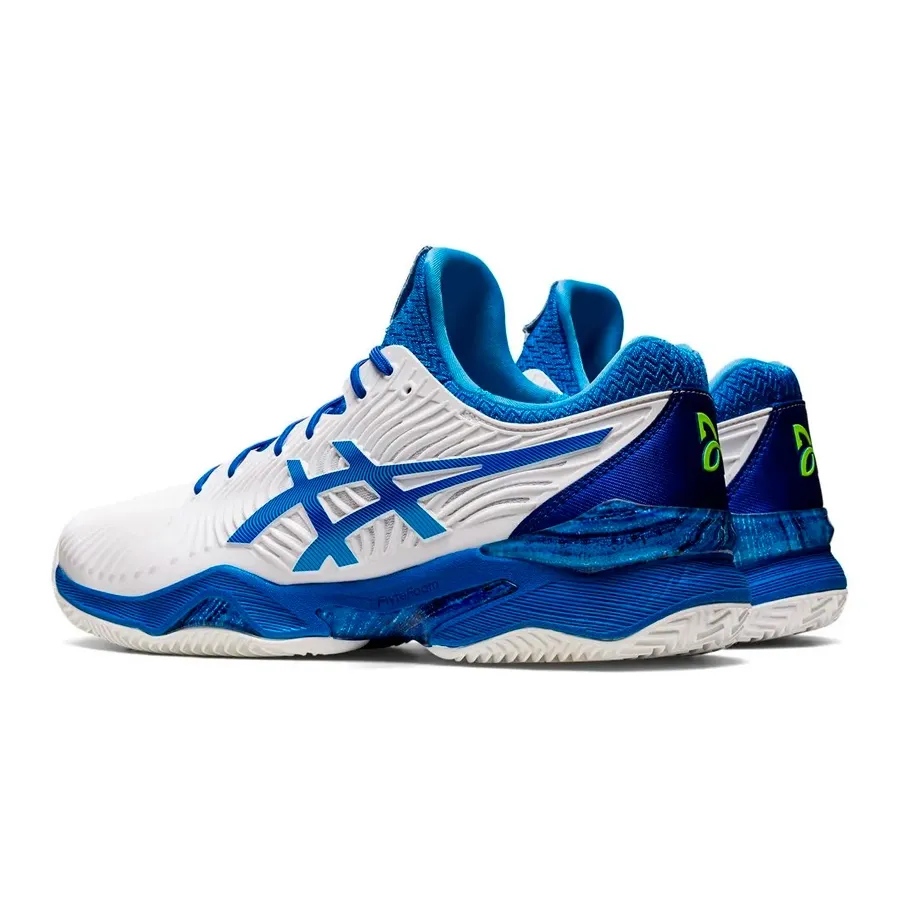 Imagen 3 de 6 de Zapatillas Asics Court Ff 3 Novak Clay-BLANCO/AZUL