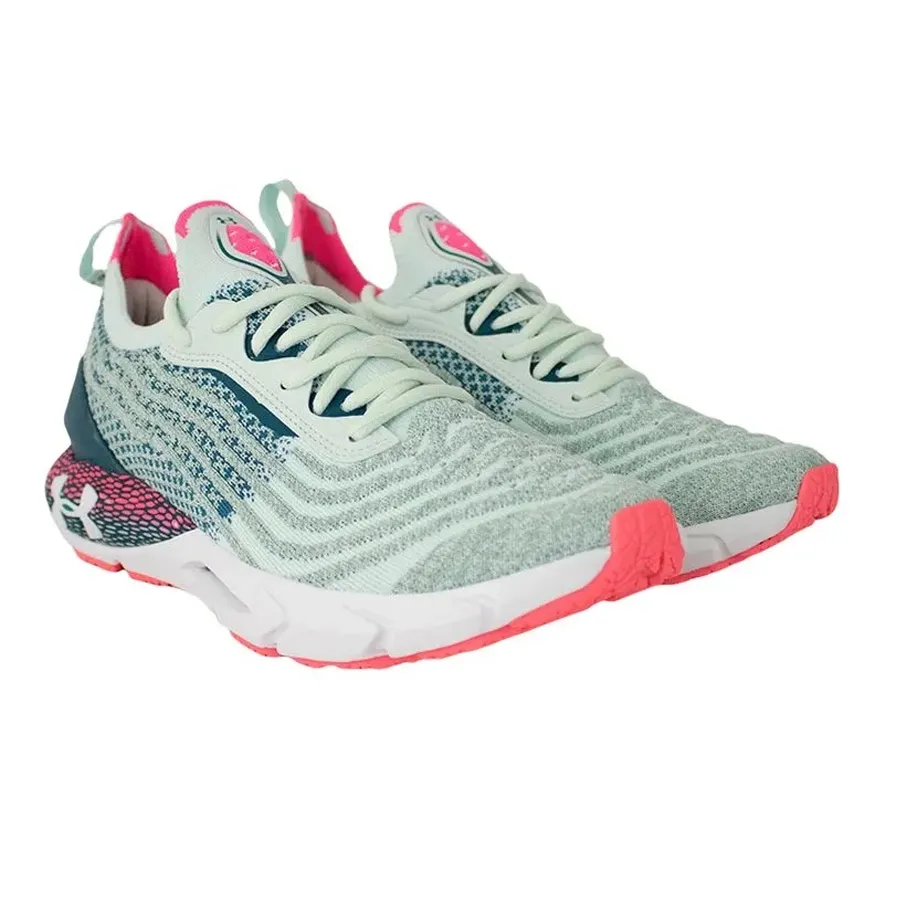 Imagen 1 de 4 de Zapatillas Under Armour Hovr Overlap-VERDE AGUA/PETROLEO/ROSA FLUOR