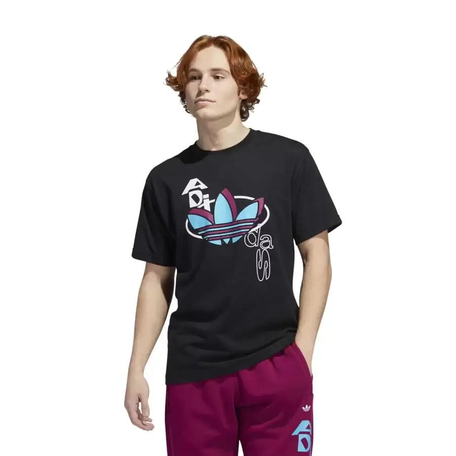 Imagen 0 de 5 de Remera adidas originals Streetball Tref-NEGRO