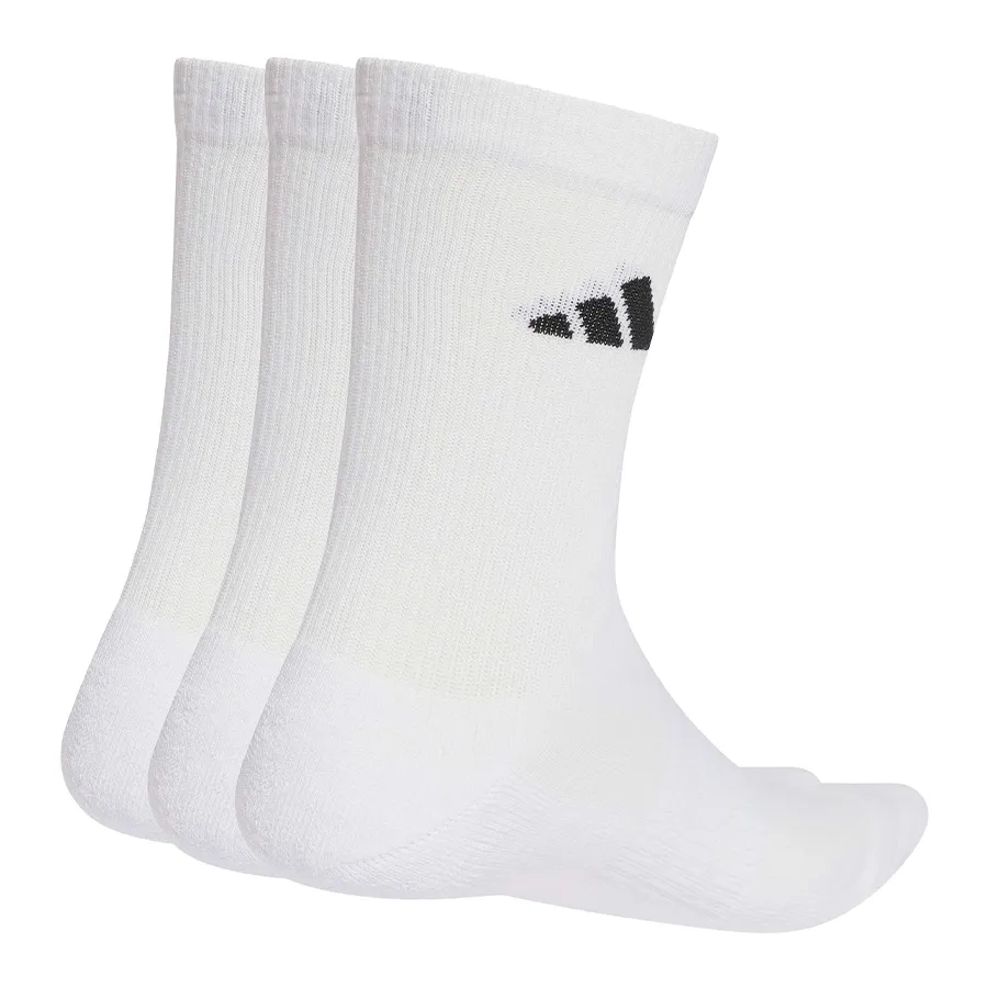 Imagen 1 de 4 de Medias adidas Essentials Pack x3-BLANCO