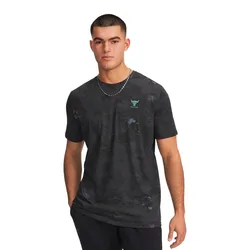 Remera Under Armour de Entrenamiento Project Rock estampada