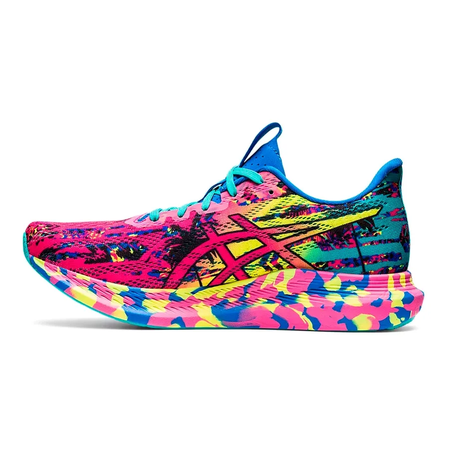 Imagen 3 de 7 de Zapatillas Asics Noosa Tri 14-FUCSIA/AZUL/AMARILLO