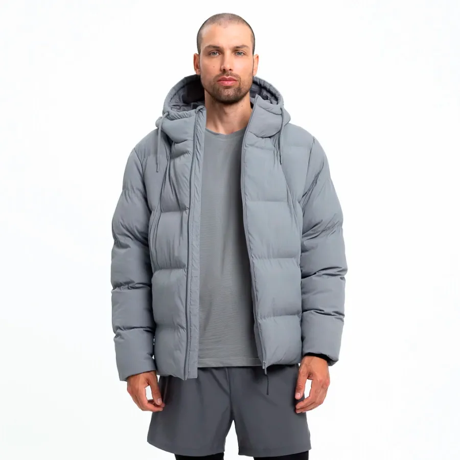 Imagen 0 de 5 de Campera Iu Sport CrinkleQuilt Puffer-GRIS