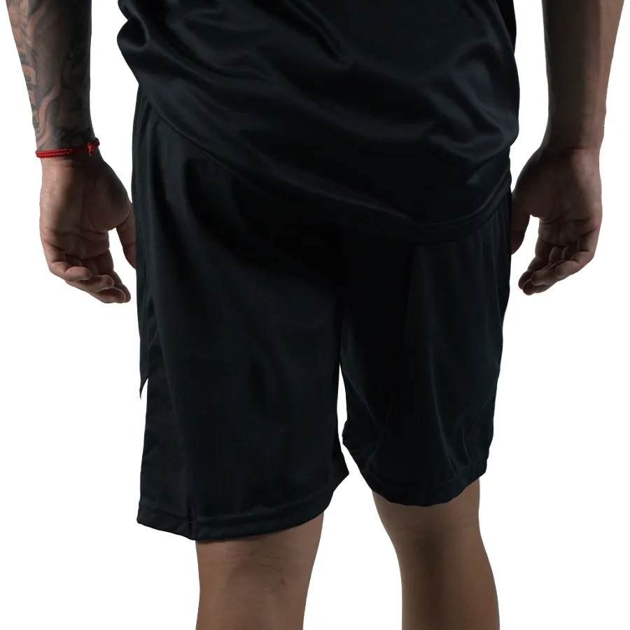 Imagen 2 de 5 de Mitre Shorts  Apolo Gye Ad 25-NEGRO/BLANCO