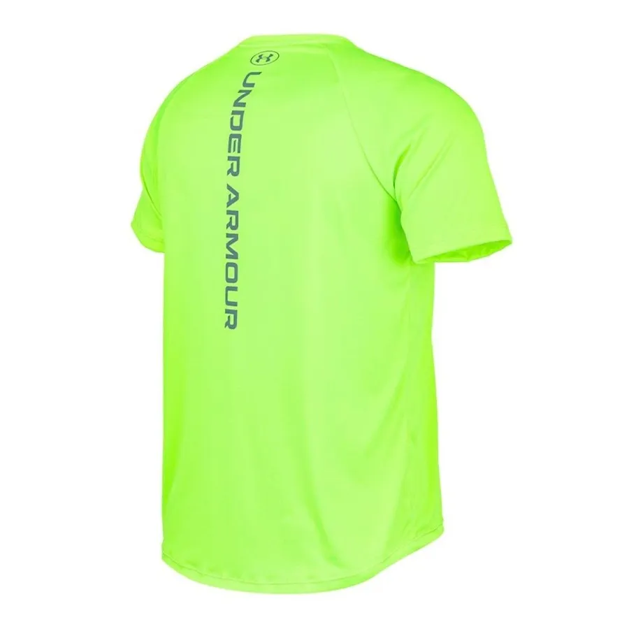 Imagen 1 de 4 de Remera Under Armour Tech Reflective-VERDE