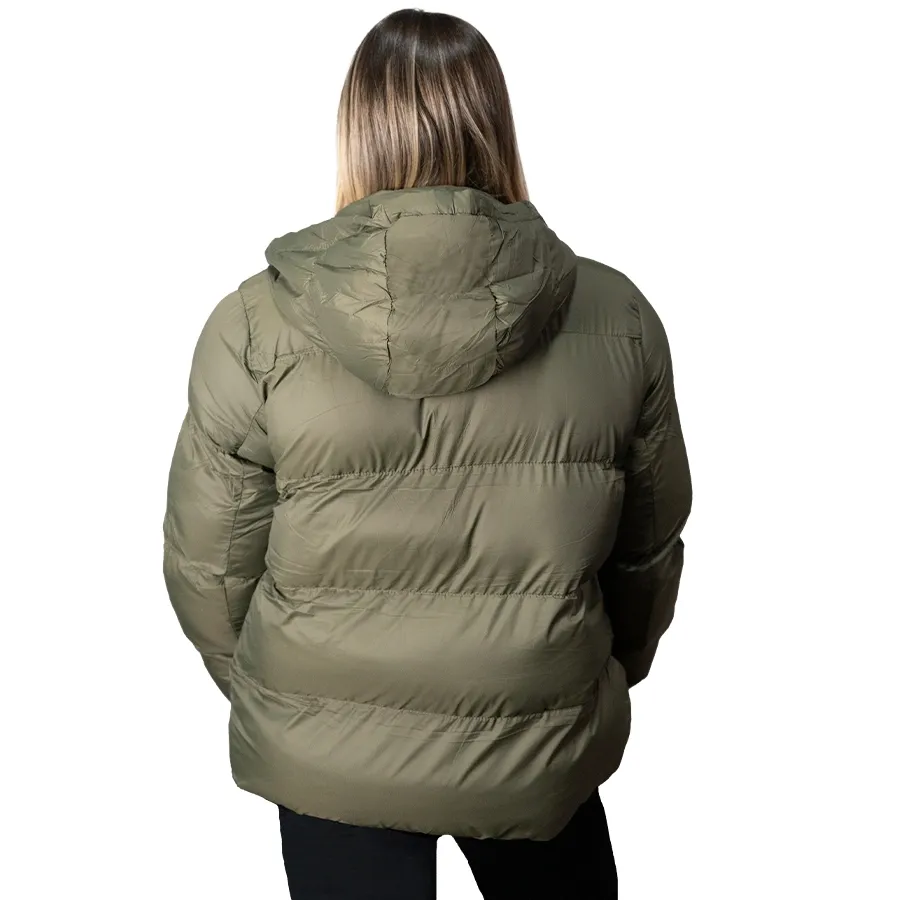 Imagen 2 de 6 de Campera Kamp Short Jacket Padding 25-VERDE MILITAR