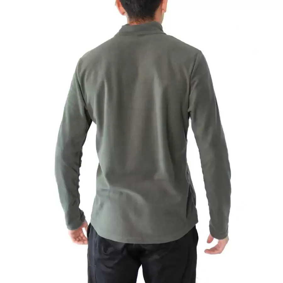 Imagen 2 de 3 de Buzo Kamp Micropolar Medio Cierre-VERDE