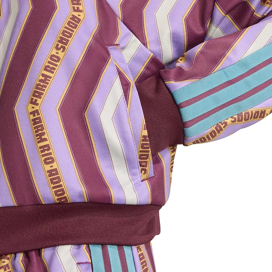 Imagen 2 de 4 de Campera adidas x Farm Tiro-ROJO/LILA/BLANCO