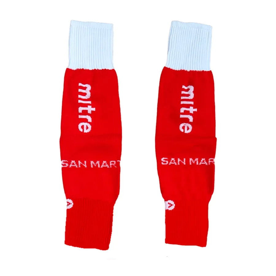 Imagen 0 de 1 de Medias Mitre Gemelera San Martin Mza-ROJO/BLANCO