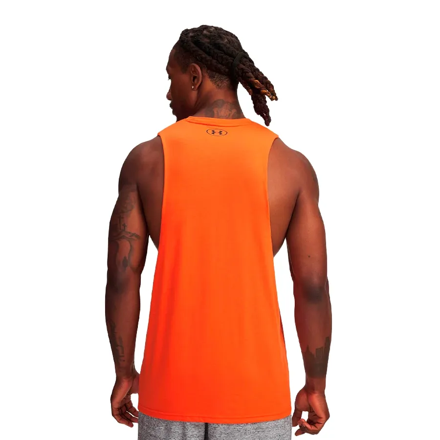Imagen 1 de 2 de Musculosa Under Armour Project Rock-NARANJA