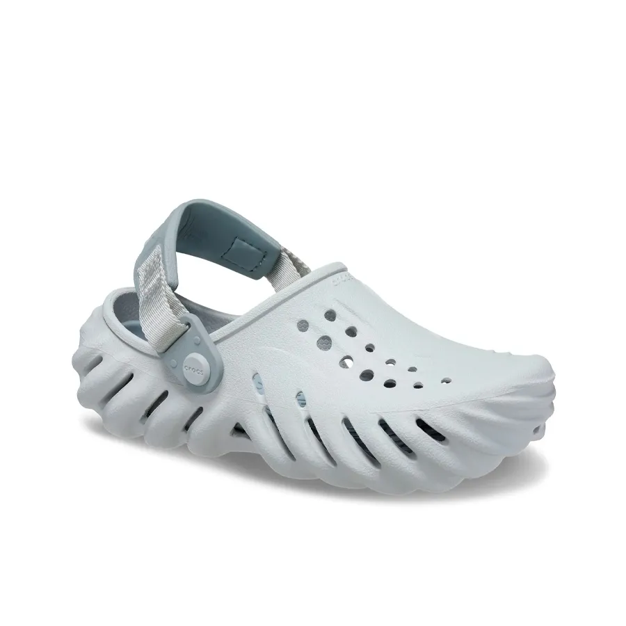 Imagen 1 de 5 de Sandalias Crocs Echo Clog K-PLATA/GRIS