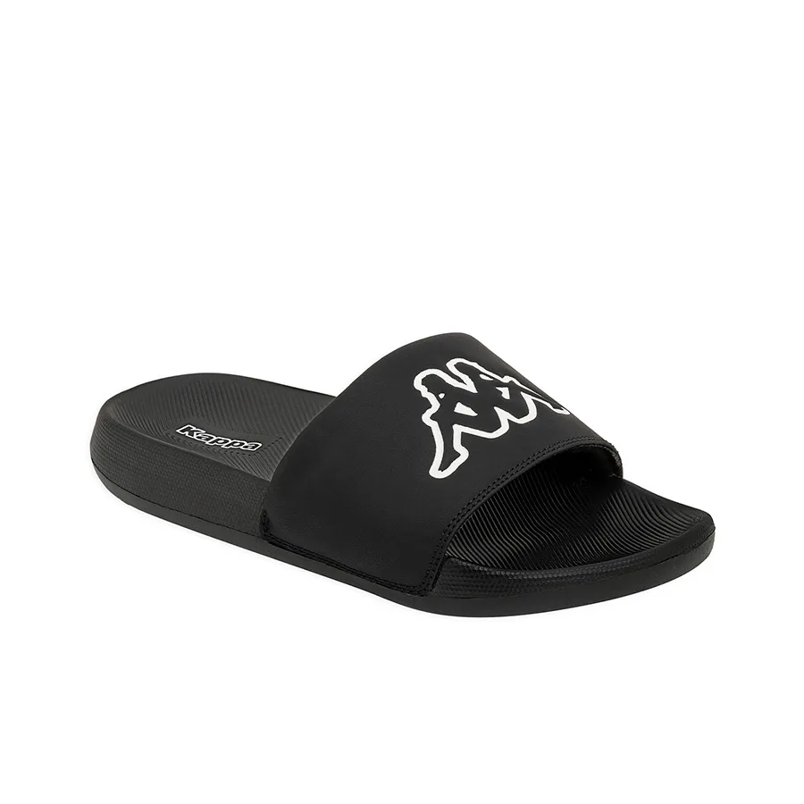 Imagen 2 de 5 de Ojotas Kappa Logo Steeve-NEGRO/BLANCO