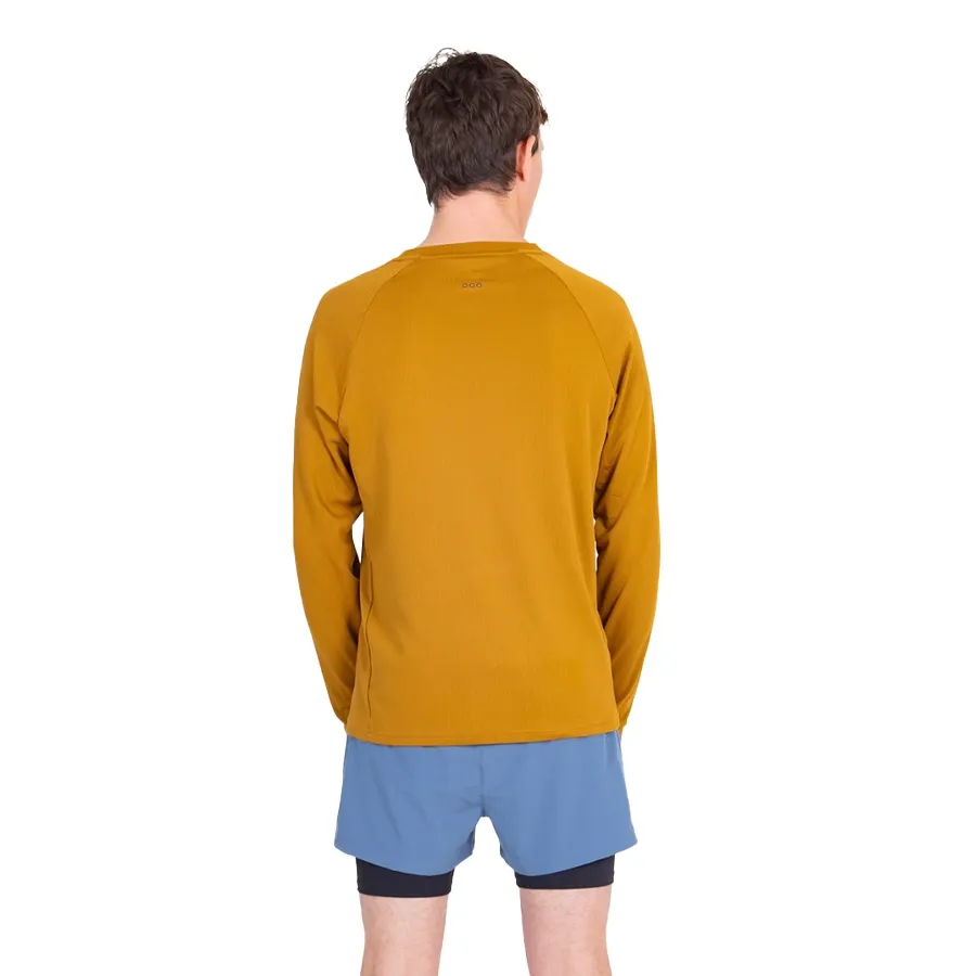 Imagen 3 de 5 de Shorts Saucony Outpace 4" 2 en 1-CELESTE/NEGRO