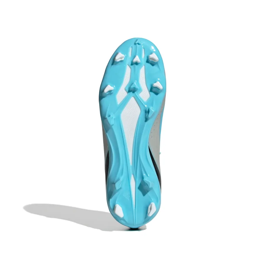 Imagen 2 de 6 de Botines adidas X Crazyfast Messi 3-PLATA/CELESTE/NEGRO