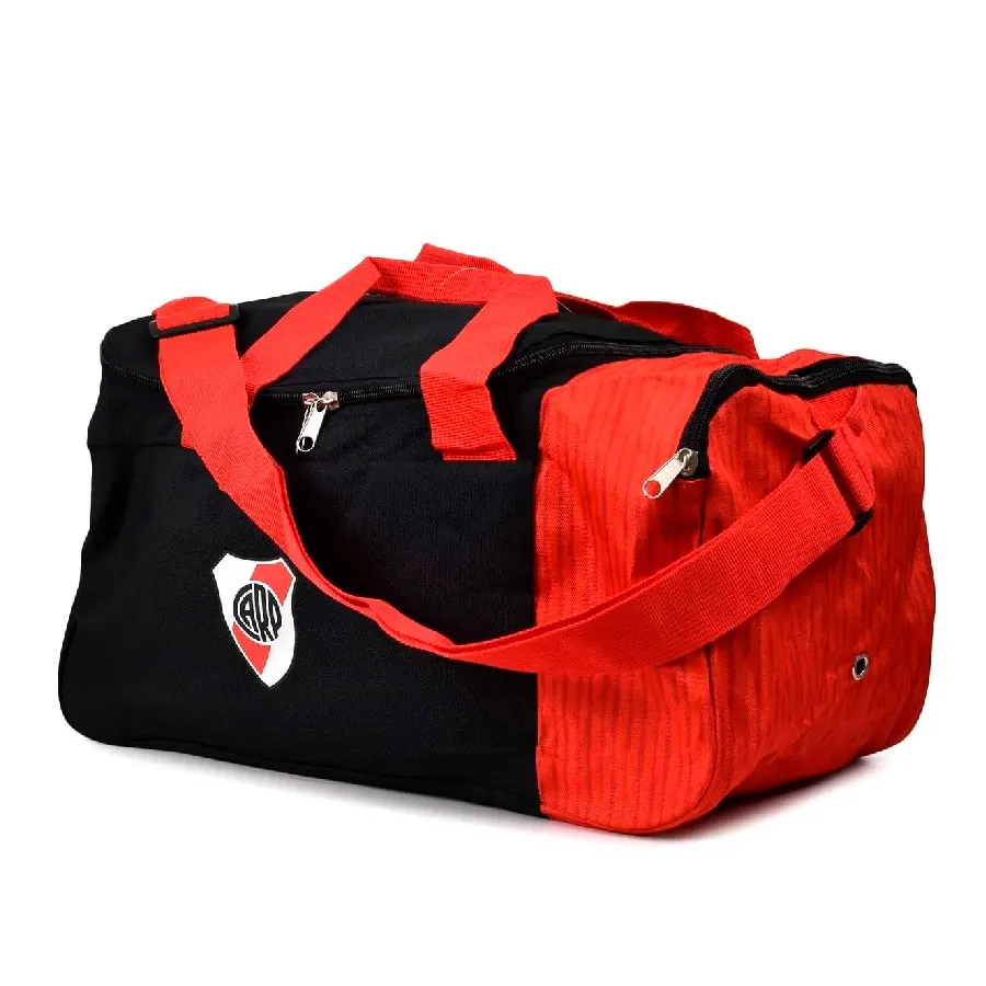 Imagen 1 de 3 de Bolso Estadios 24 River-NEGRO/ROJO