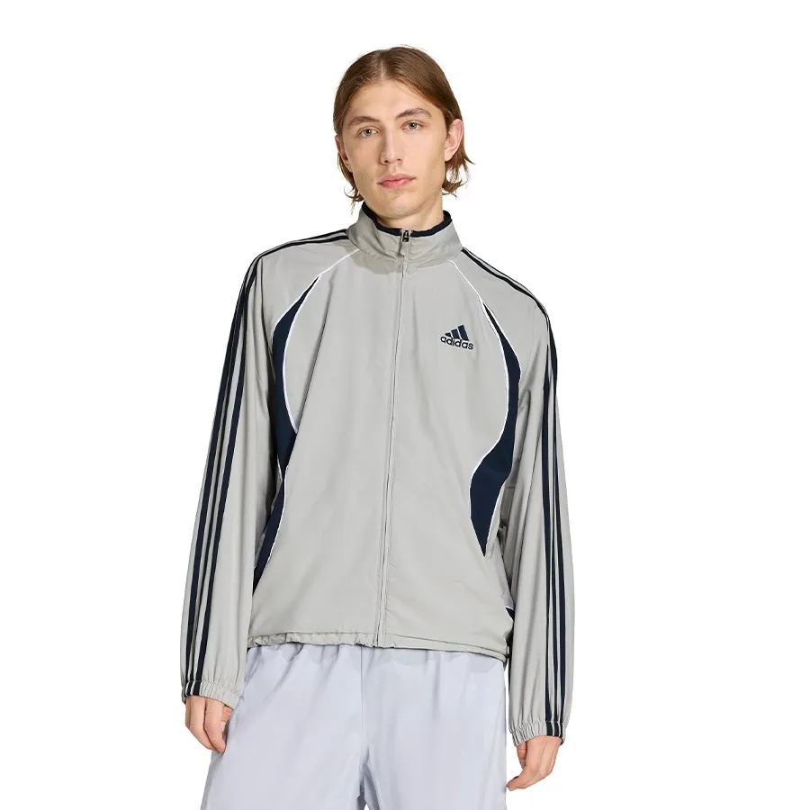 Imagen 0 de 5 de Campera adidas Teamgeist-GRIS/MARINO