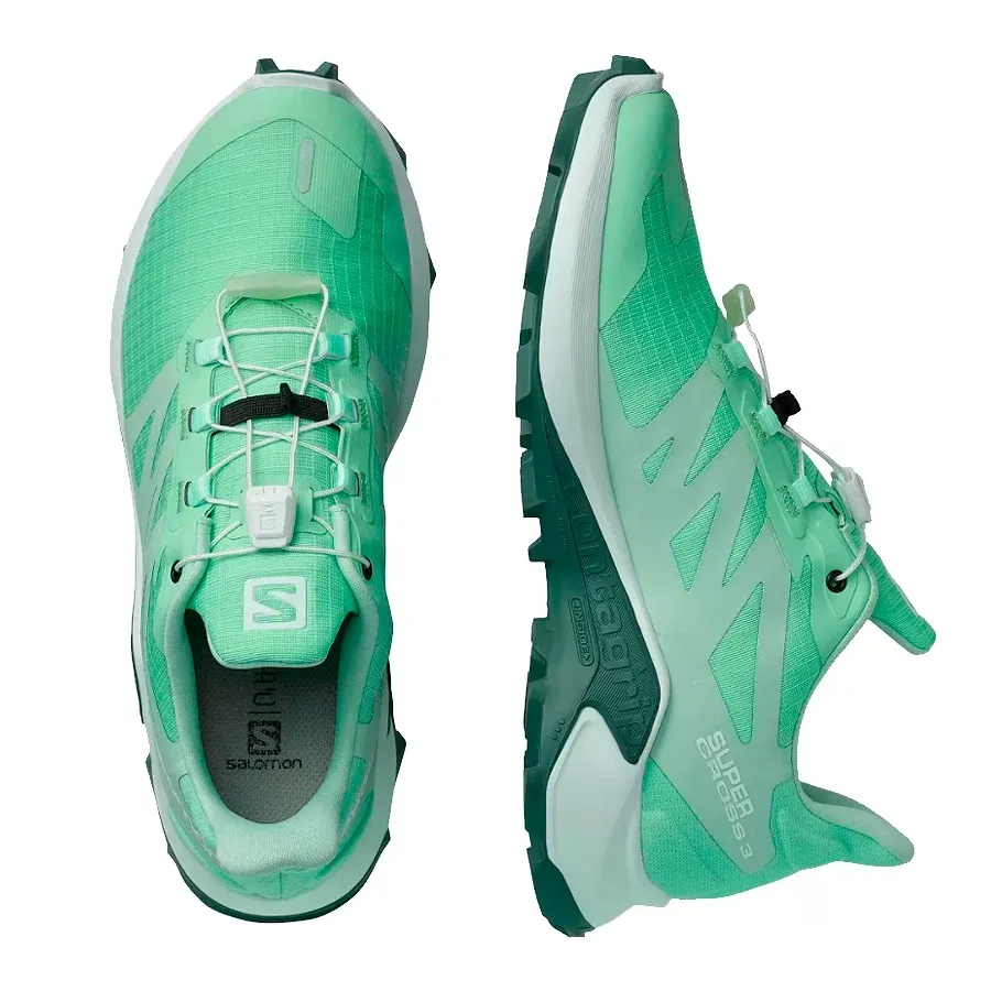 Imagen 4 de 6 de Zapatillas Salomon Supercross 3-VERDE AGUA/VERDE MILITAR/BLANCO