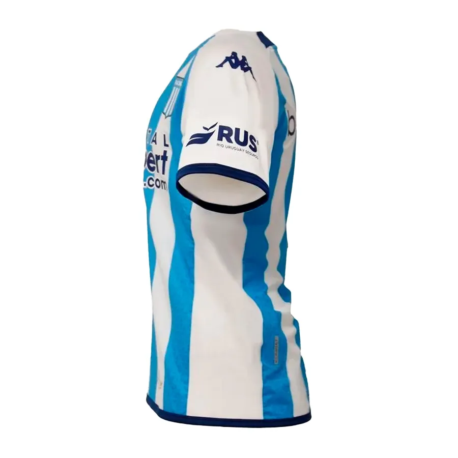 Imagen 1 de 4 de Camiseta Kappa Kombat Home Racing 23-CELESTE/BLANCO