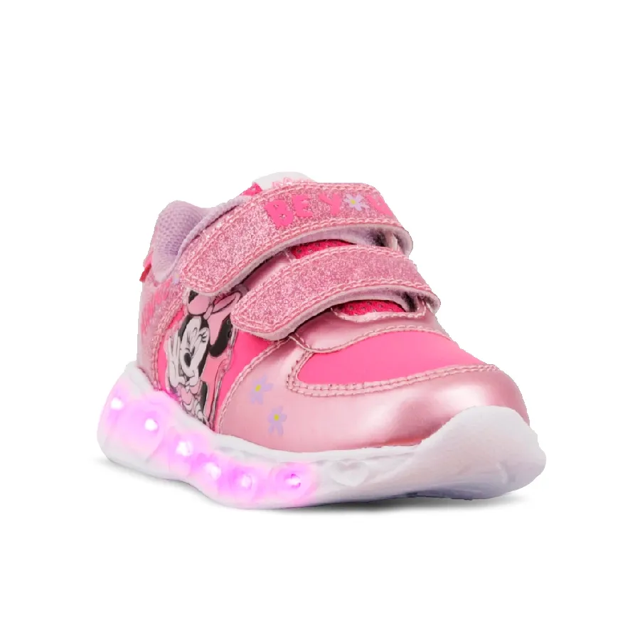 Imagen 1 de 3 de Zapatillas Footy Minnie con Luz-FUCSIA/ROSA