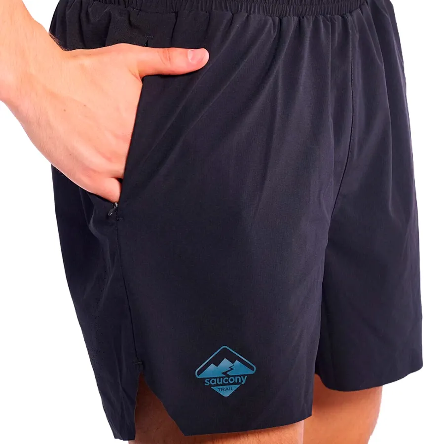 Imagen 3 de 7 de Short Saucony Xodus 5-NEGRO