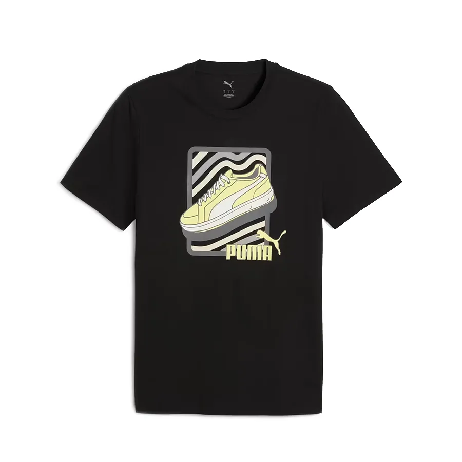 Imagen 2 de 4 de Remera Puma Graphic Sneaker Tee-NEGRO