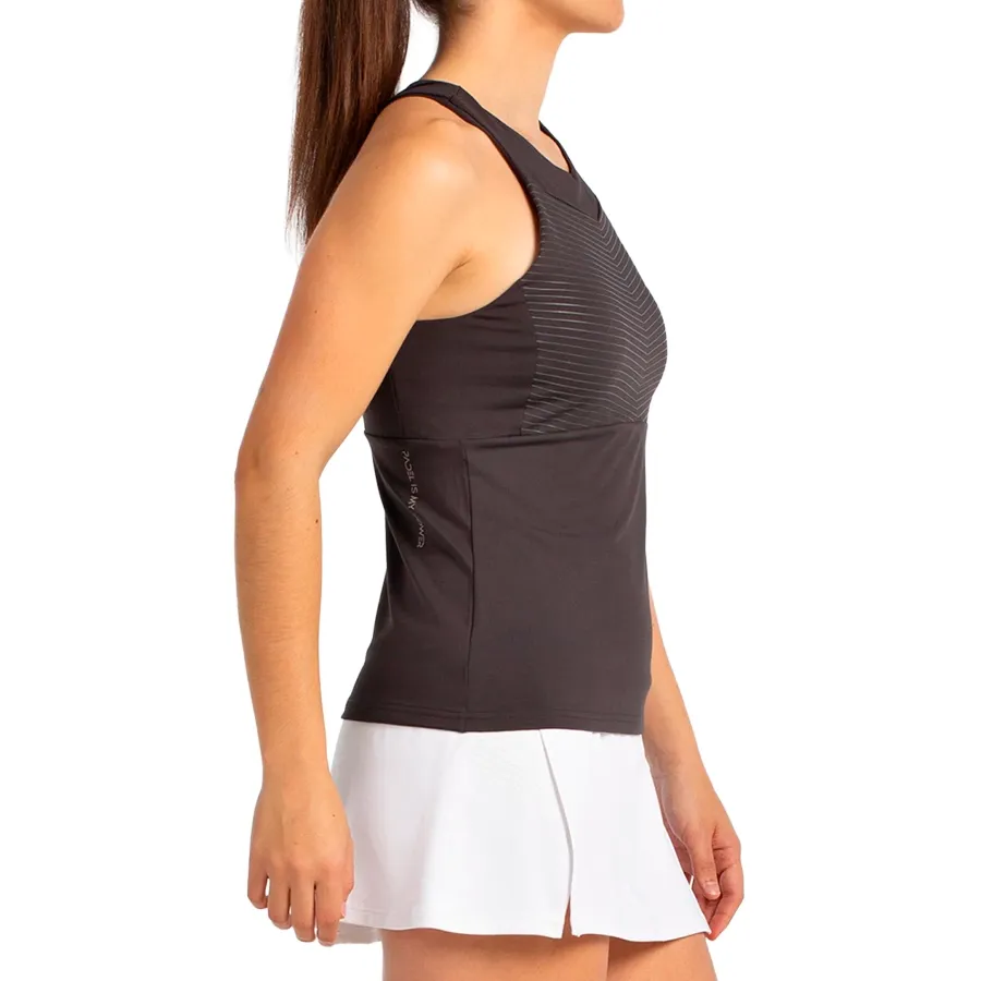 Imagen 1 de 4 de Musculosa Bullpadel Erare Azabache-NEGRO