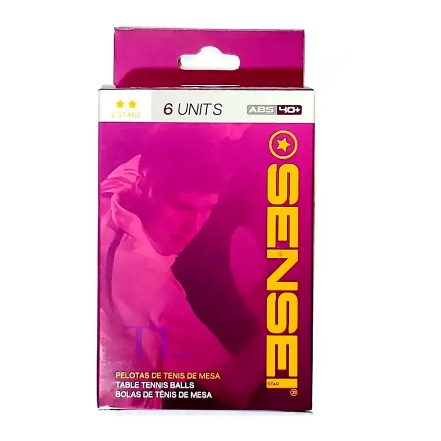 Imagen 2 de 3 de Pelota Sensei Pel  2 Star X 6-BLANCO