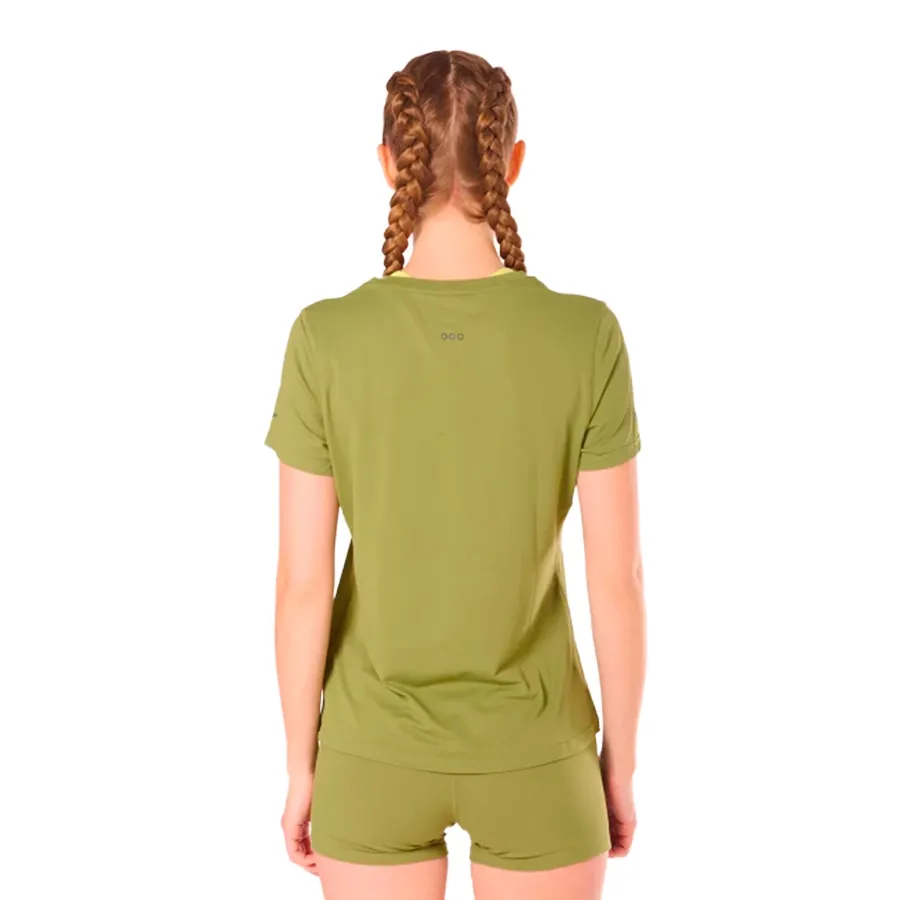 Imagen 1 de 6 de Remera Saucony Peregrine Tr Graphic-VERDE OLIVA