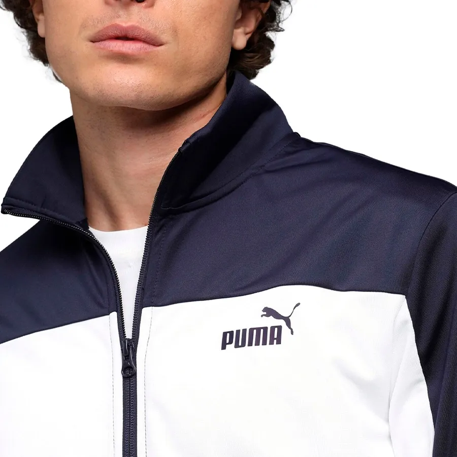 Imagen 1 de 3 de Conjunto Puma Poly Colorblock-MARINO/BLANCO