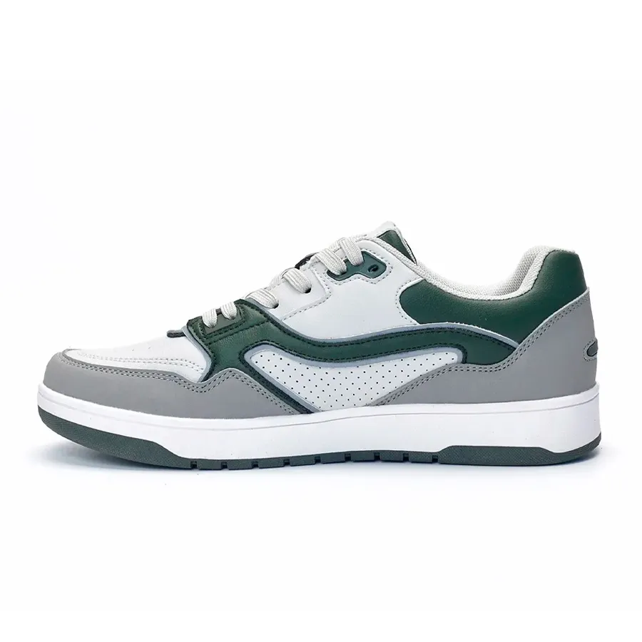 Imagen 3 de 5 de Zapatillas Atomik Fackie-VERDE MILITAR/GRIS