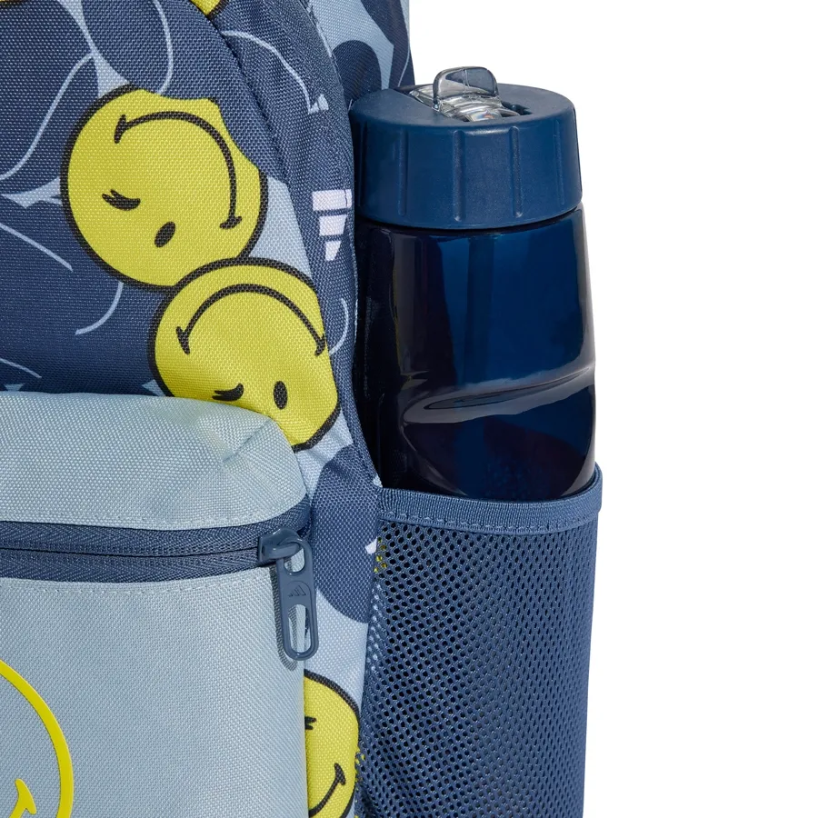Imagen 4 de 5 de Mochila adidas Smiley World-AZUL/CELESTE/AMARILLO