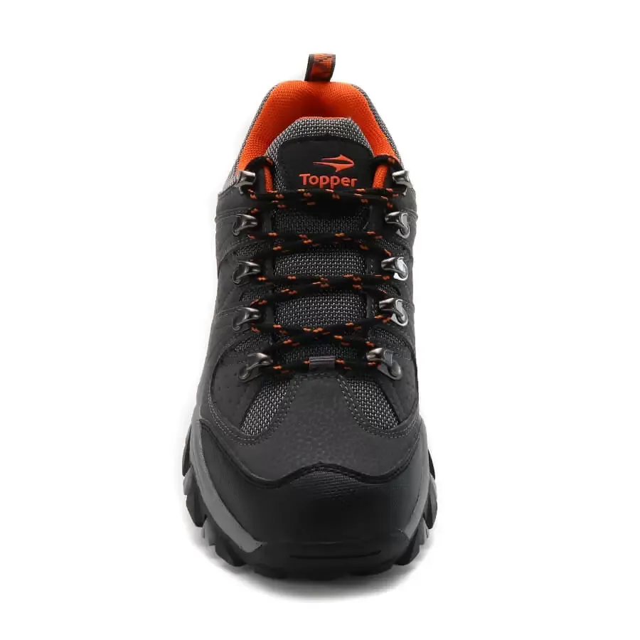 Imagen 2 de 5 de Zapatillas Topper Gondor ll-GRAFITO/NEGRO/NARANJA
