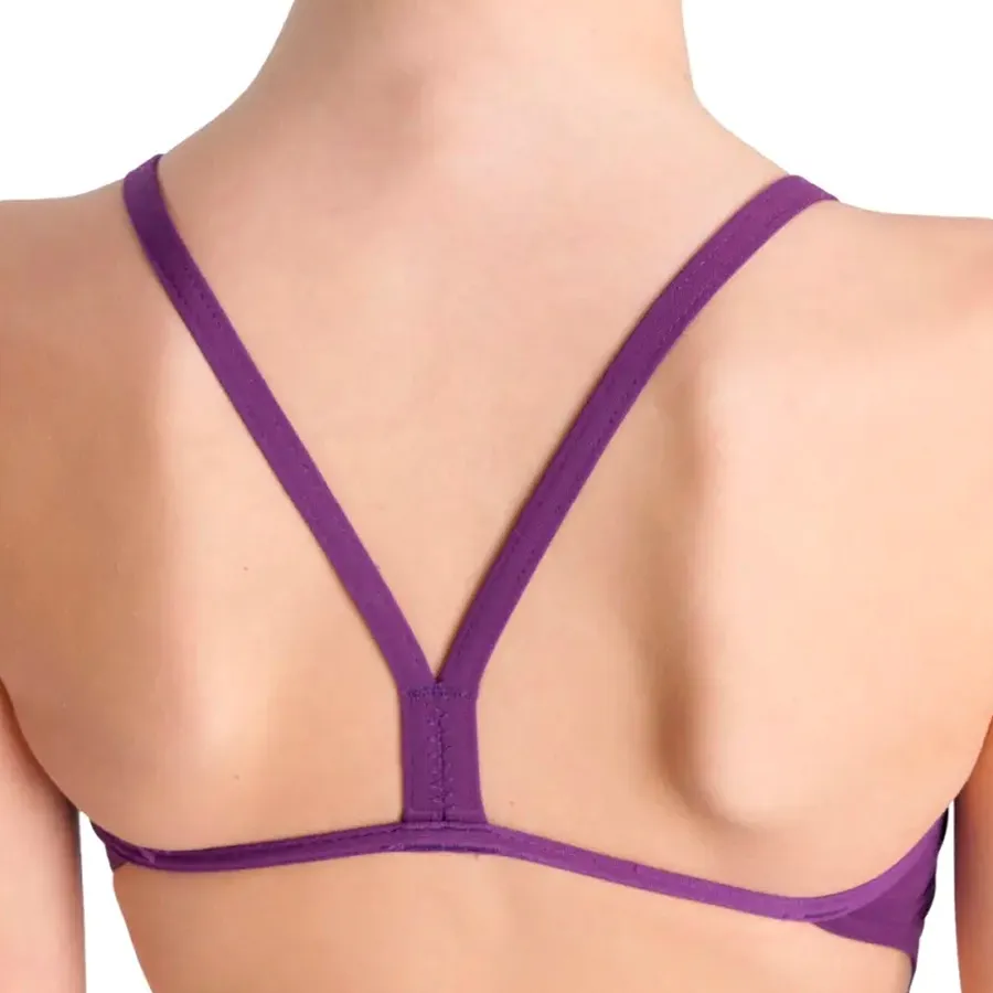 Imagen 3 de 5 de Malla Arena Team Solid Challenger Enteriza-VIOLETA