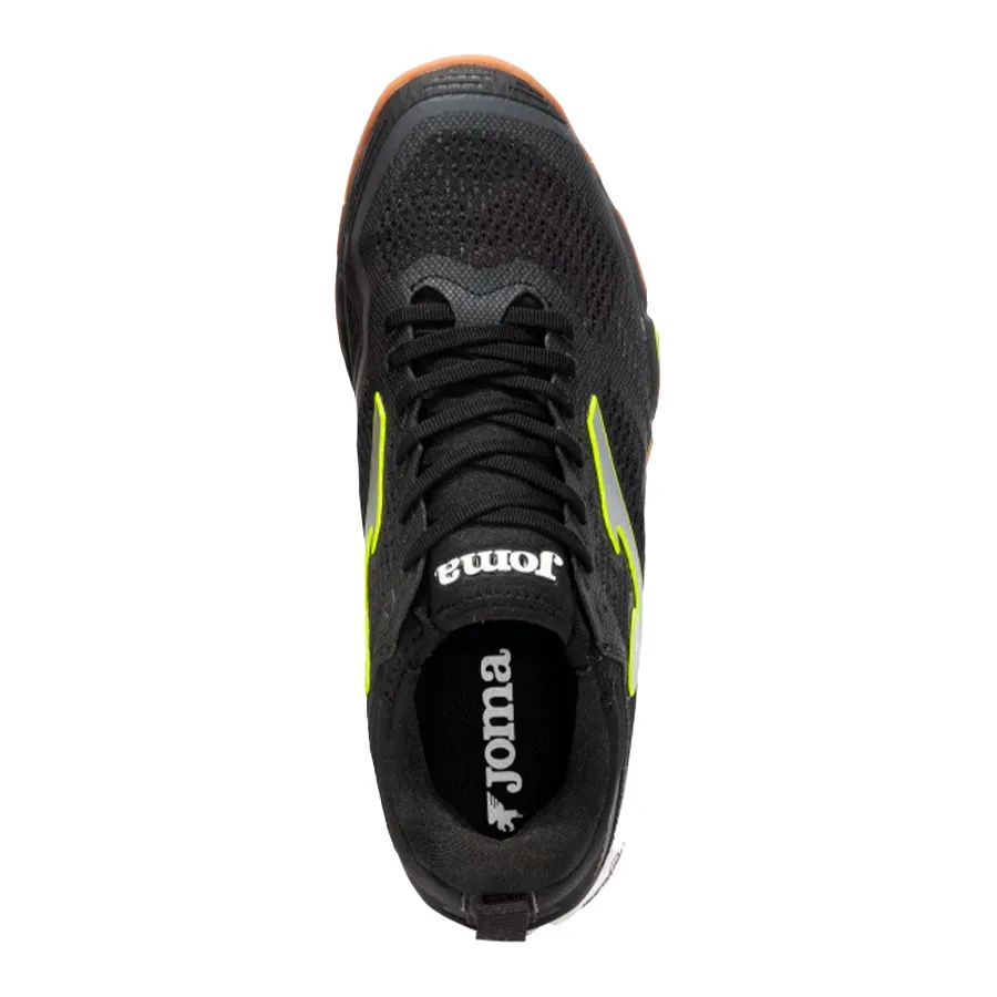 Imagen 3 de 5 de Zapatillas Joma Handball Breston-NEGRO/BLANCO/AMARILLO FLUOR